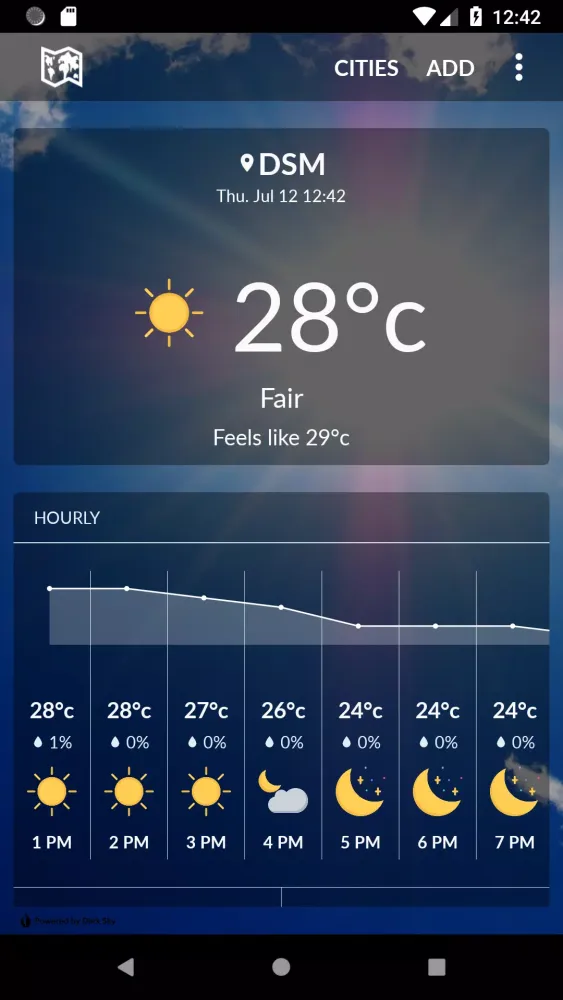 Tanzania Weather Screenshots