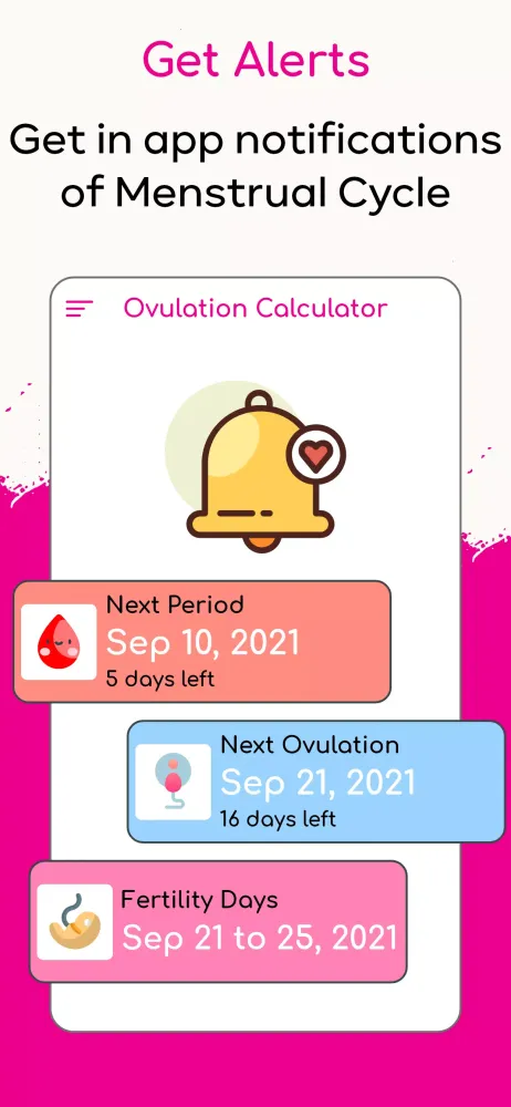Ovulation Calculator স্ক্রিনশট