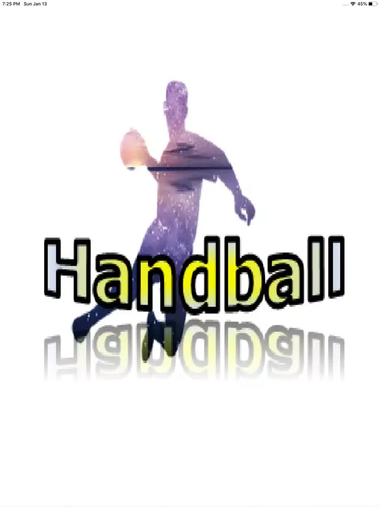Tangkapan layar Handball Prediction iPad 