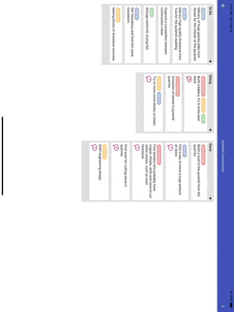 Cuper iPad 应用截图