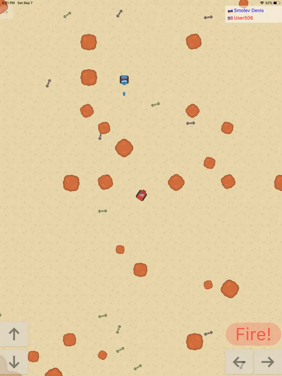 Capturas de tela do oxTanks iPad 