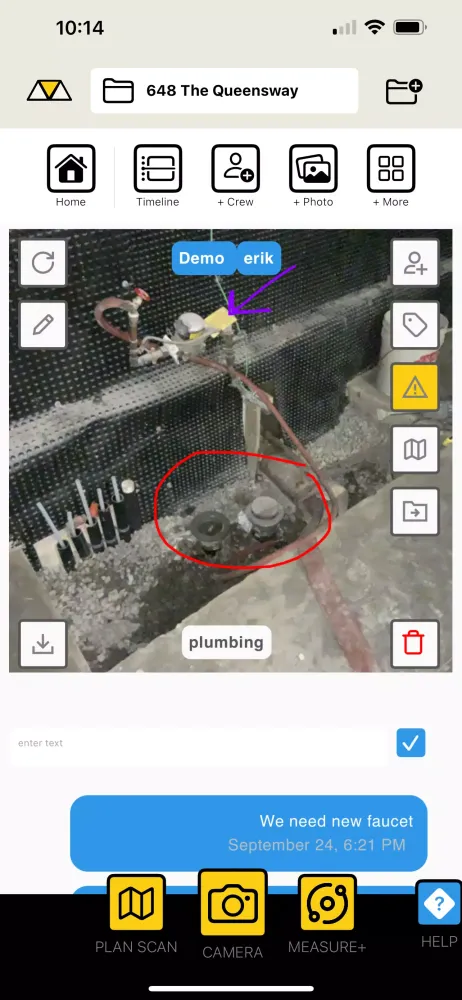 Ảnh chụp màn hình của Manifold: Field Team App