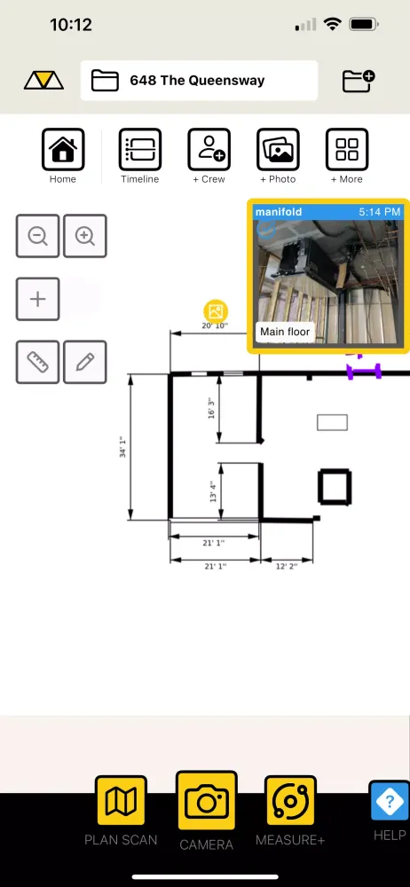Ảnh chụp màn hình của Manifold: Field Team App