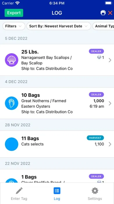 BlueTrace Tag Printing স্ক্রিনশট