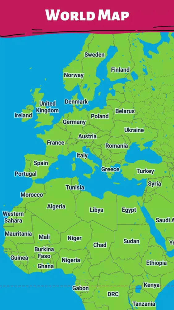 All Countries Screenshots
