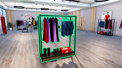 Tangkapan layar Clothing Outlet Simulator