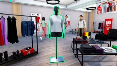 Tangkapan layar Clothing Outlet Simulator