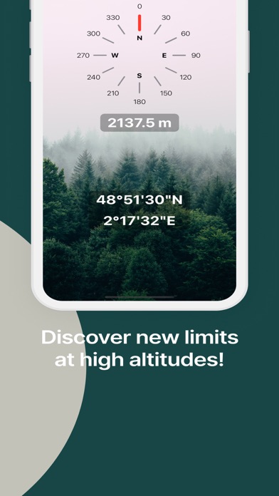 ภาพหน้าจอของ Altitude Meter & Coordinates