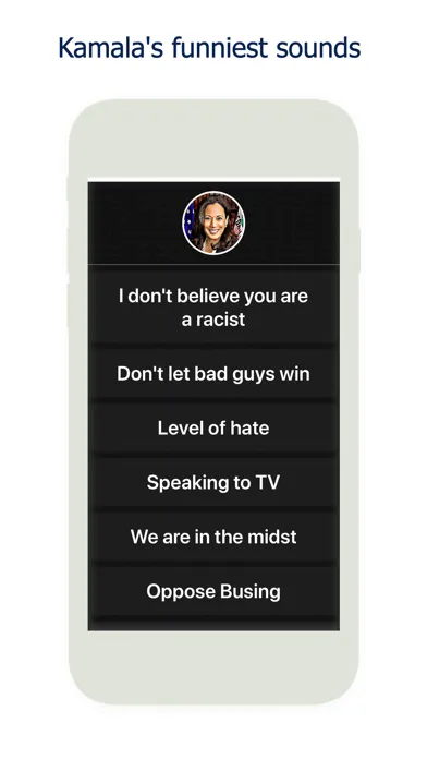 Capturas de tela do 2020 Election Soundboard