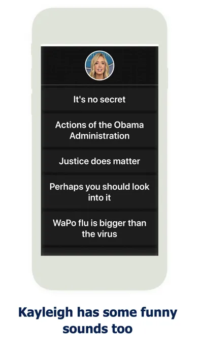 Capturas de tela do 2020 Election Soundboard