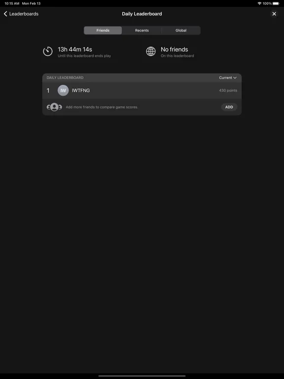 ภาพหน้าจอของ Match Fast iPad 