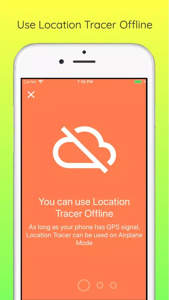 Tangkapan layar Location Tracer