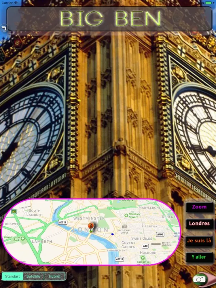 Скриншоты Londres 1ère fois iPad 