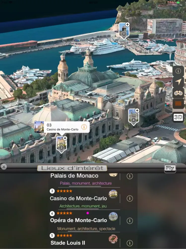 Скриншоты MONACO 3D iPad 