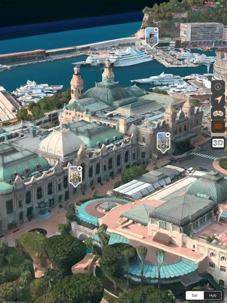 Скриншоты MONACO 3D iPad 