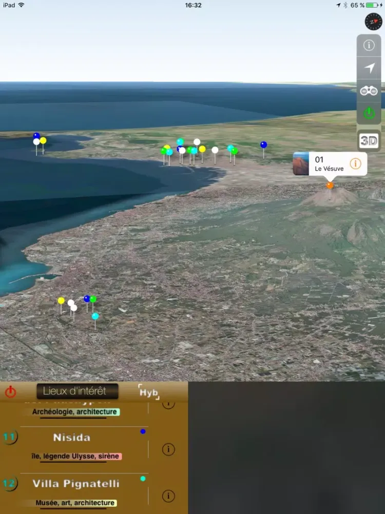 NAPLES 3Découverte iPad  स्क्रीनशॉट