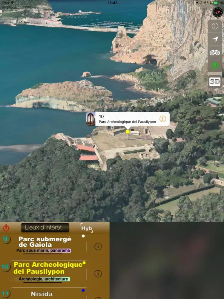 NAPLES 3Découverte iPad  स्क्रीनशॉट