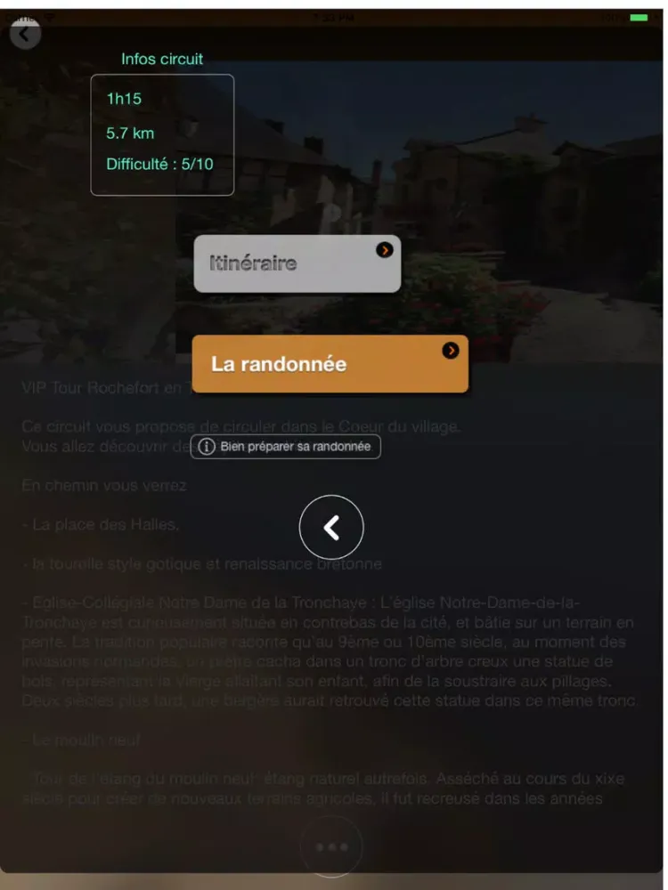 تصاویر Rando ROCHEFORT EN TERRE iPad 