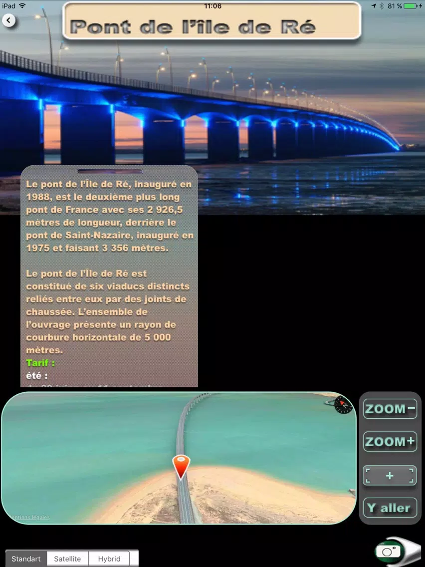 Ảnh chụp màn hình của LA ROCHELLE 3D iPad 