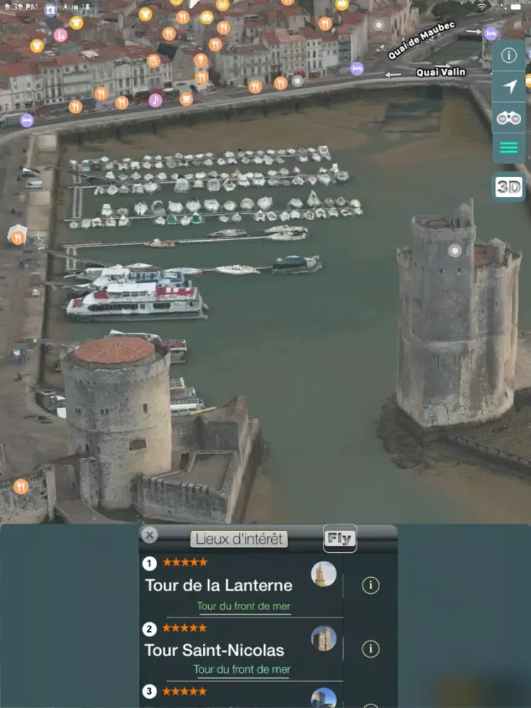 LA ROCHELLE 3D iPad  スクリーンショット