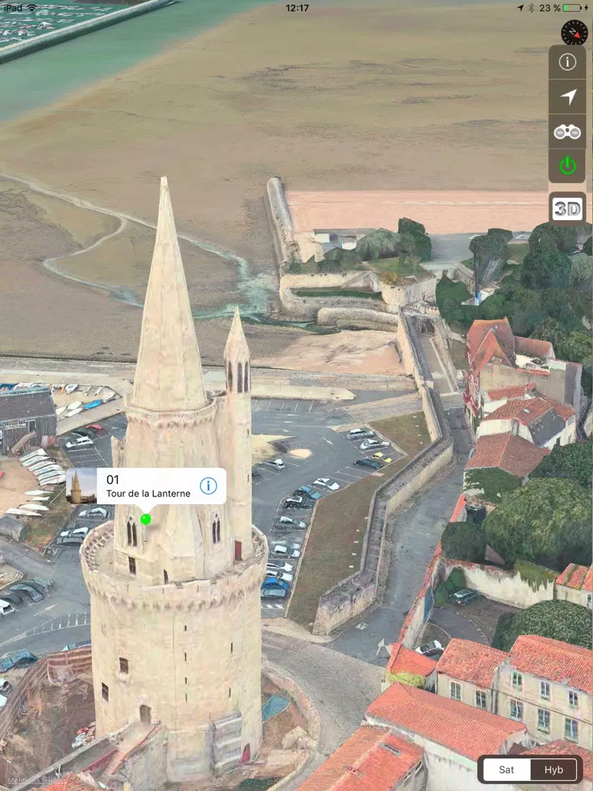 Ảnh chụp màn hình của LA ROCHELLE 3D iPad 