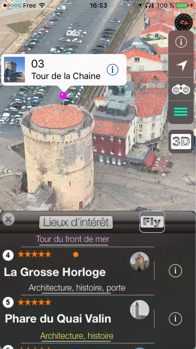 Ảnh chụp màn hình của LA ROCHELLE 3D