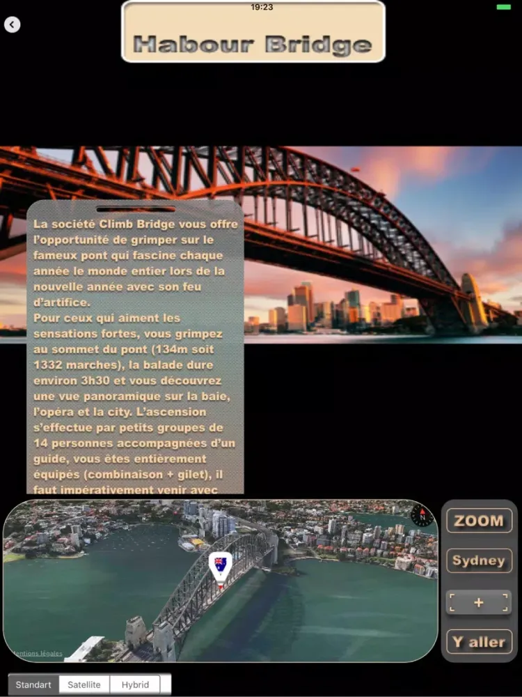 Captures d'écran de SYDNEY 3D iPad 