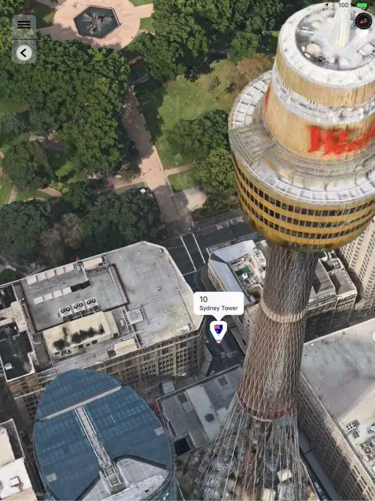 Captures d'écran de SYDNEY 3D iPad 