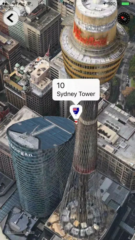 Captures d'écran de SYDNEY 3D