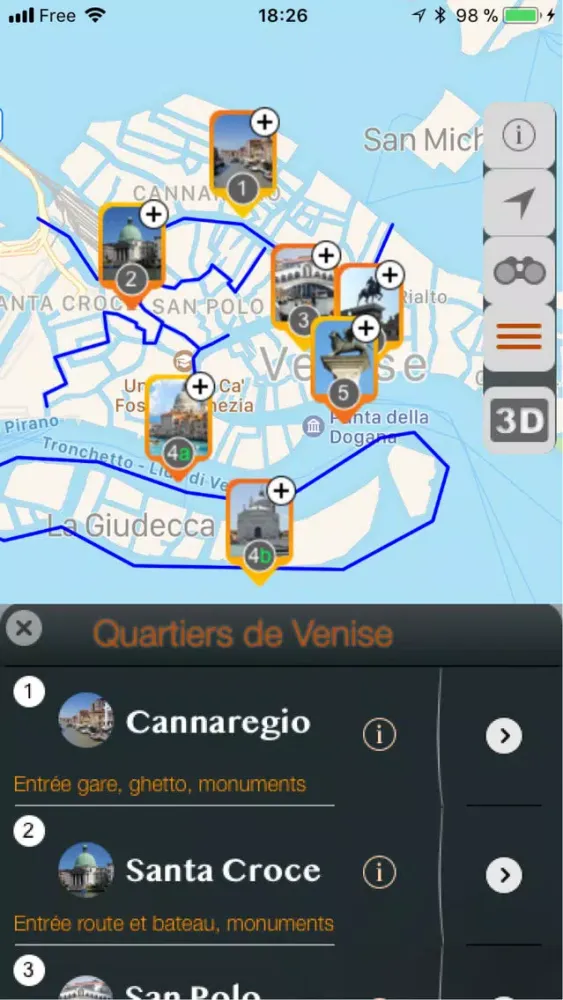 VENISE 3D स्क्रीनशॉट