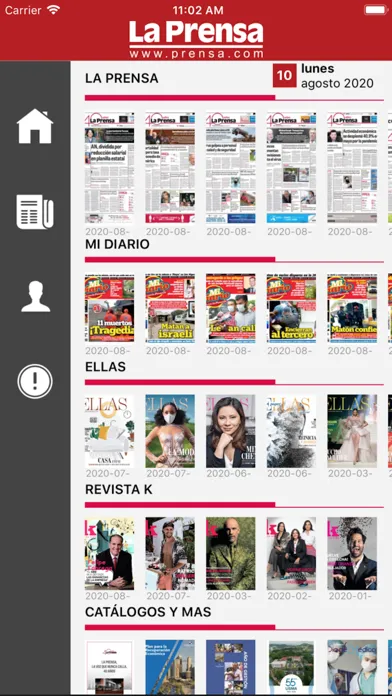 Zrzuty ekranu La Prensa para iPad