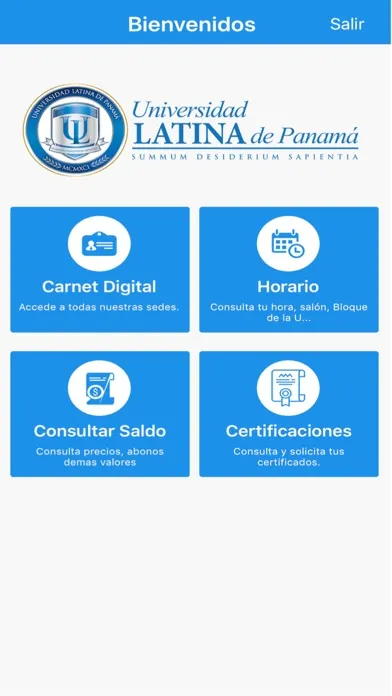 ULatina Carnet Digital स्क्रीनशॉट
