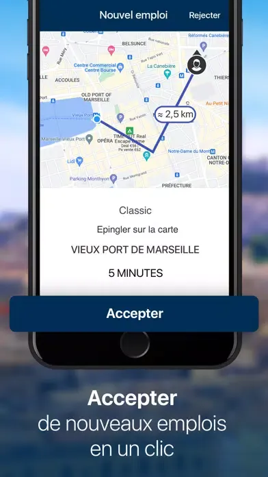 Zrzuty ekranu Conducteur app: PACA