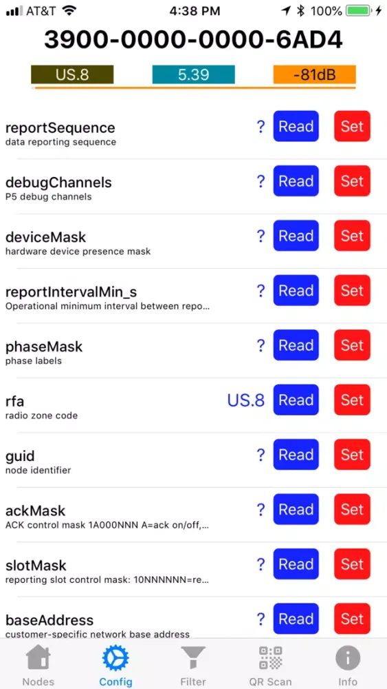 Mobile Node Manager Ekran Görüntüleri