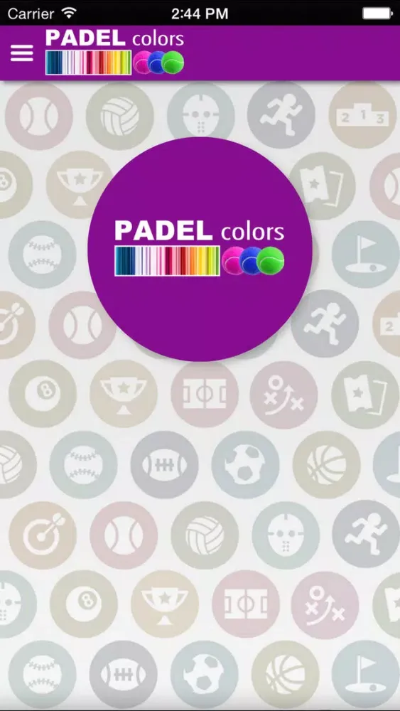 Screenshot di Padel Colors