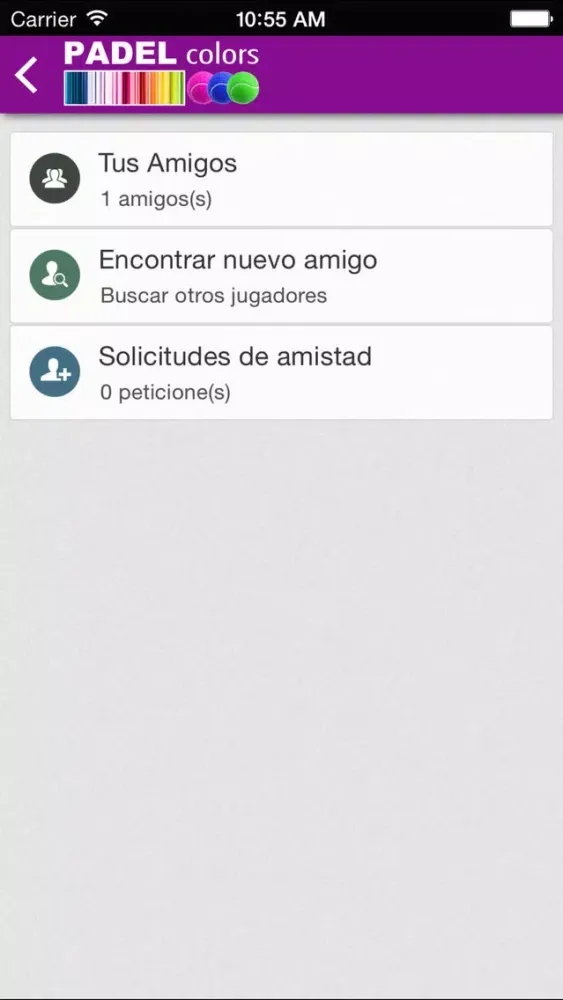 Screenshot di Padel Colors