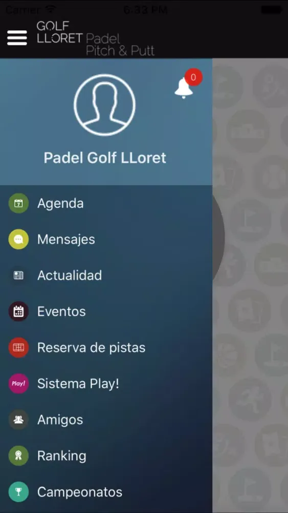 Padel Golf Lloret应用截图