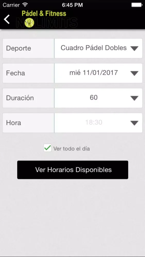 Padel Nolimits应用截图