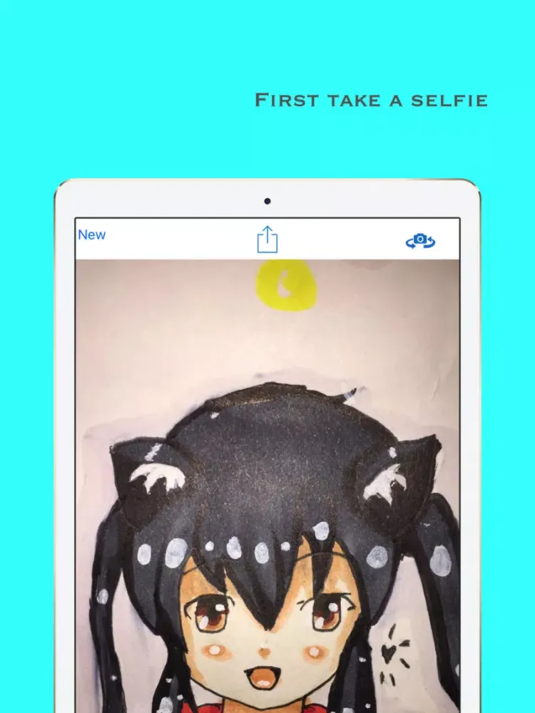 Capturas de pantalla de SeeThroughSelfie iPad 