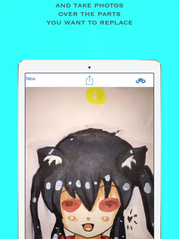 Capturas de pantalla de SeeThroughSelfie iPad 