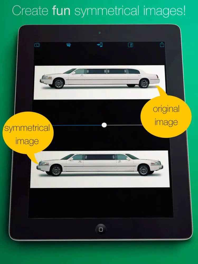 صور Symmetrical Selfie iPad 