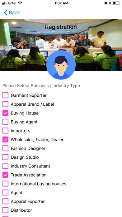 Screenshot di Textile Fairs India