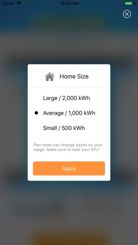 Ảnh chụp màn hình của PA Energy Ratings