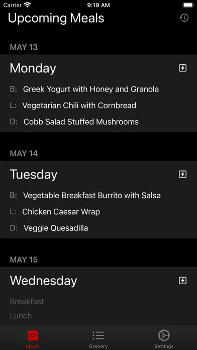 تصاویر Meal37 - Daily Meal Planner