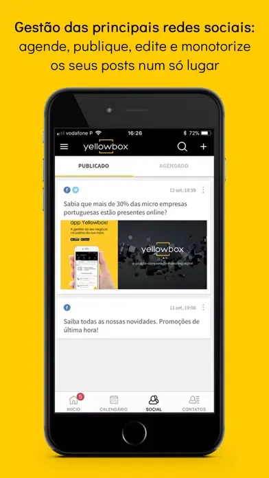 Yellowbox سکرین شاٹس