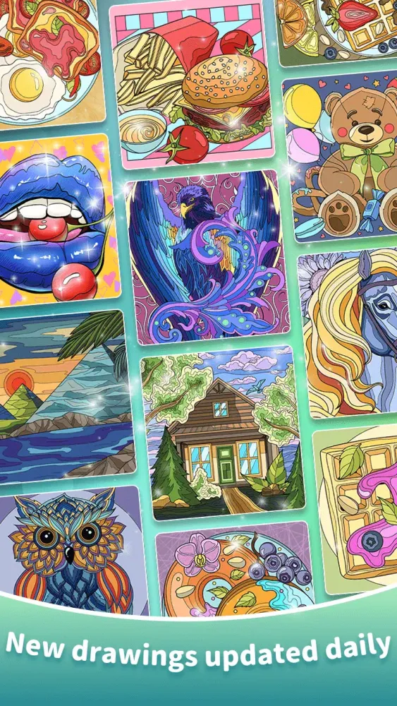 Captures d'écran de Color Art