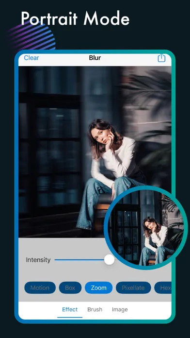 Blur Photo Background Editor应用截图