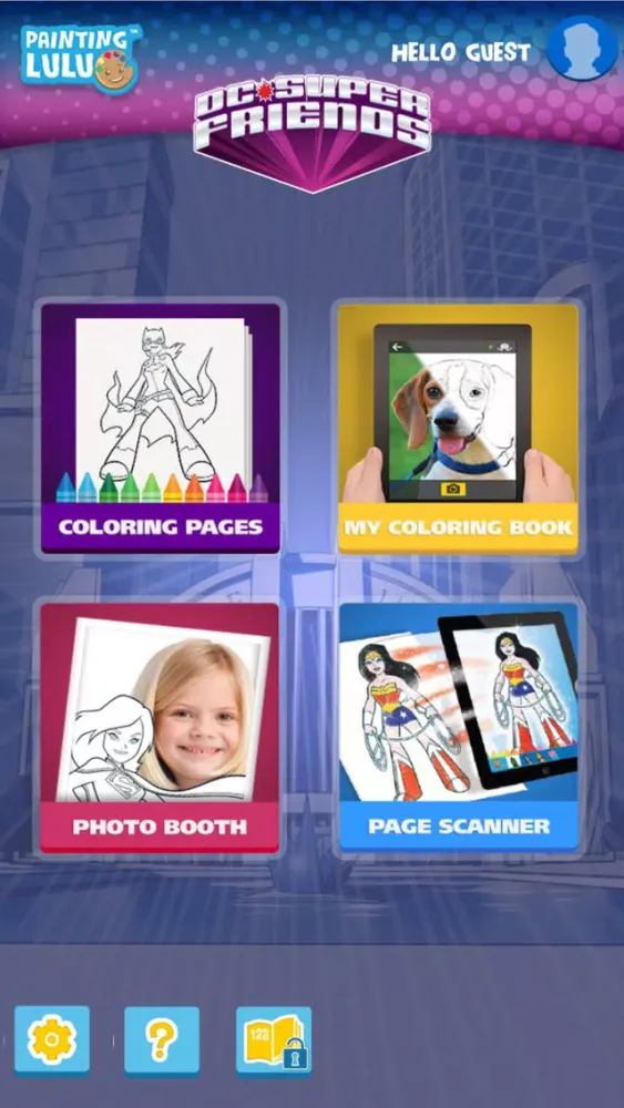 Screenshot di DC Super Friends by Painting Lulu