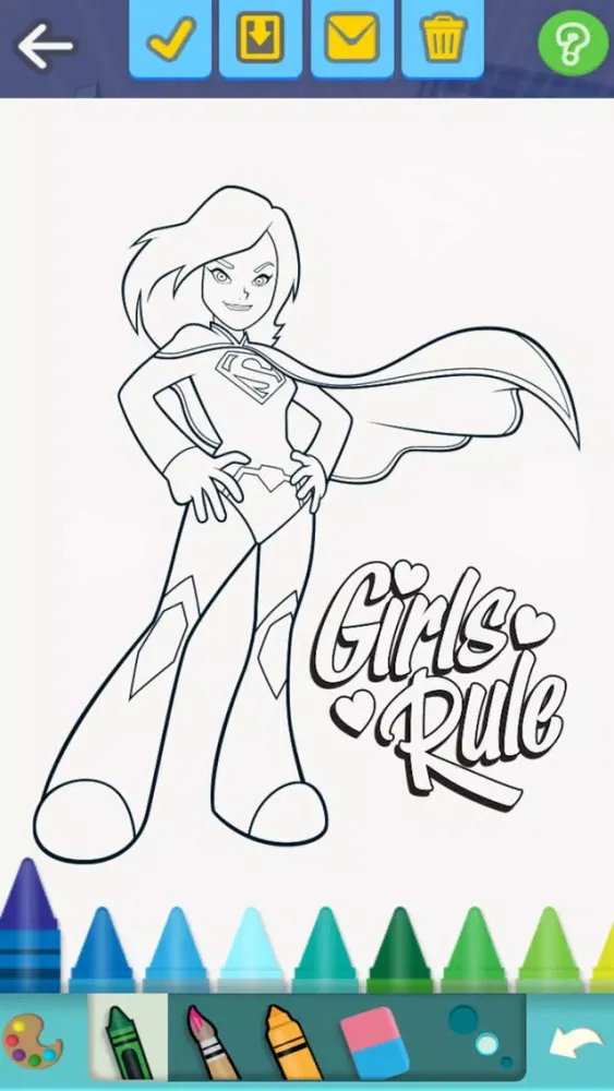 Screenshot di DC Super Friends by Painting Lulu