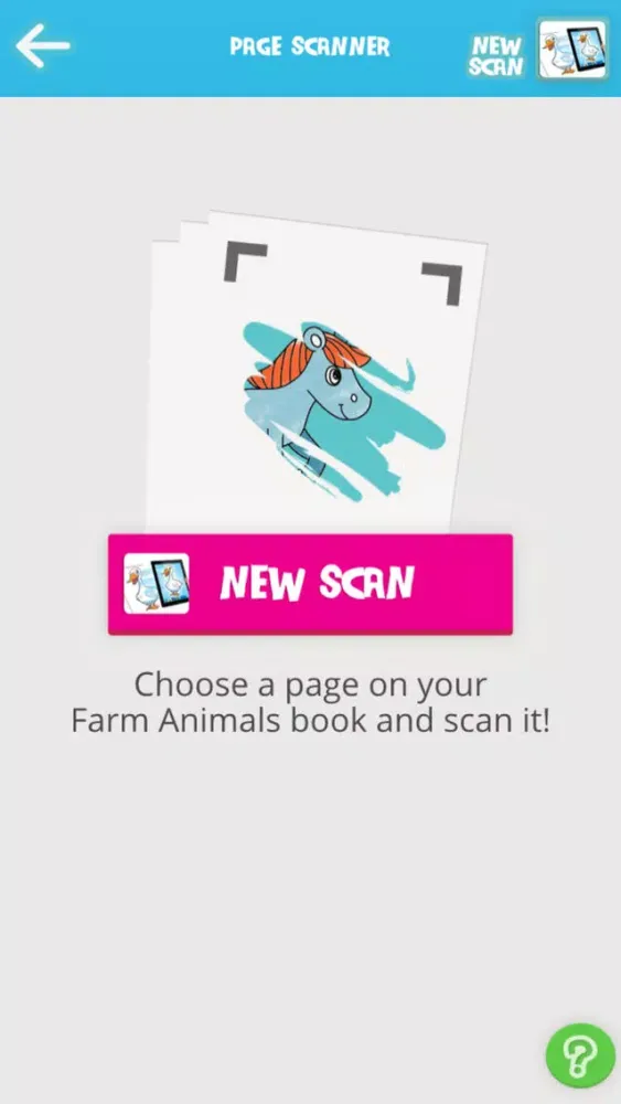 Ảnh chụp màn hình của Painting Lulu Farm Animals App